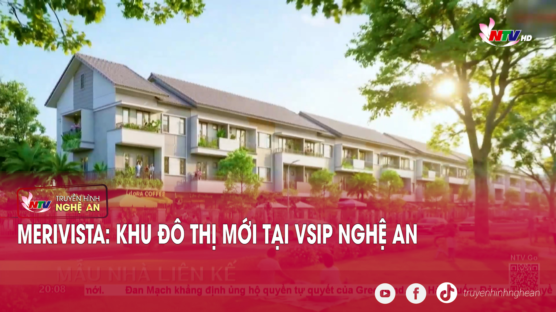 Merivista: Khu đô thị mới tại VSIP Nghệ An