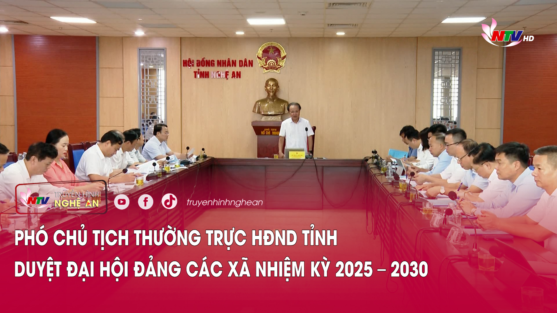 Phó Chủ tịch Thường trực HĐND tỉnh duyệt Đại hội Đảng các xã nhiệm kỳ 2025 – 2030