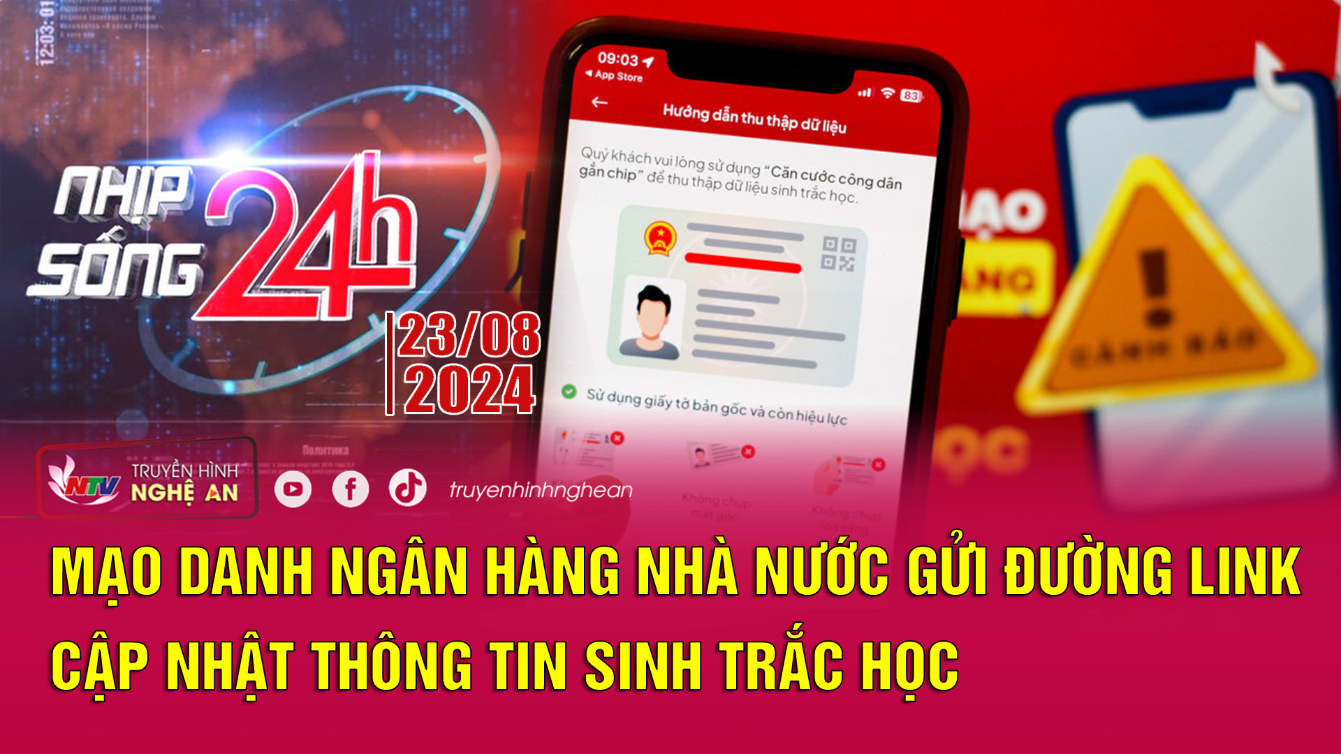 Bản tin Nhịp sống 24h - 23/08/2024: