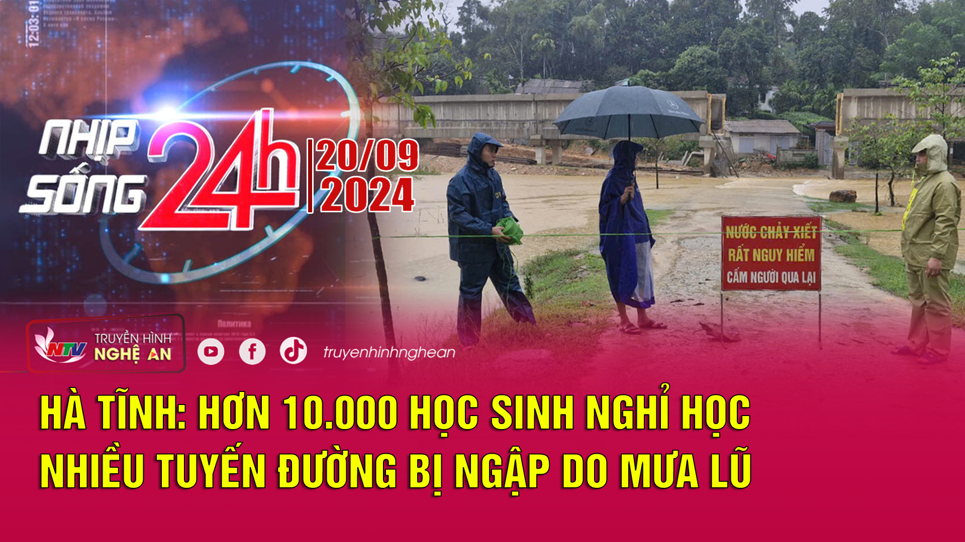 Bản tin Nhịp sống 24h - 20/09/2024