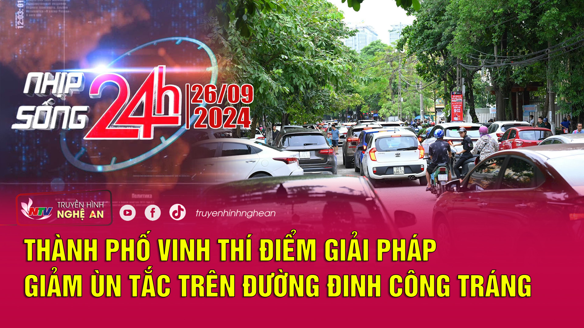 Bản tin Nhịp sống 24h - 26/09/2024