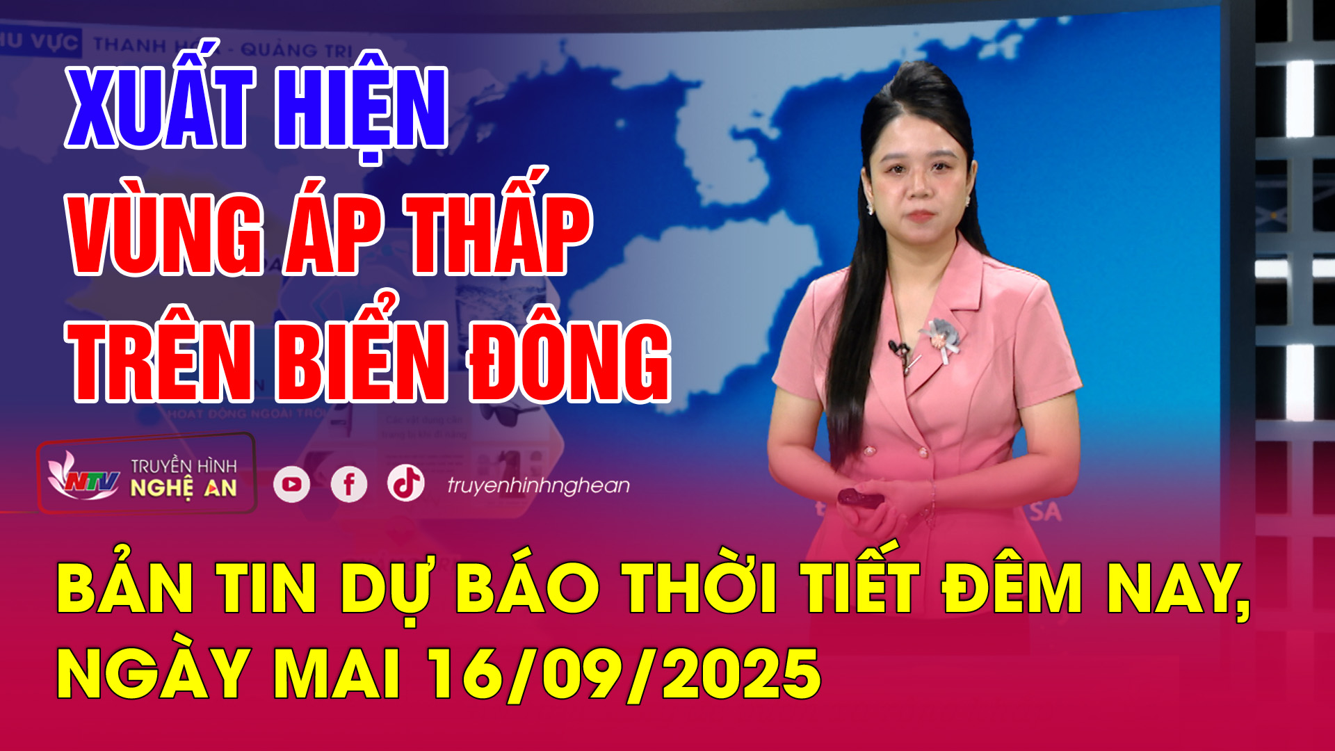 Bản tin Dự báo thời tiết đêm nay, ngày mai 16/09/2025