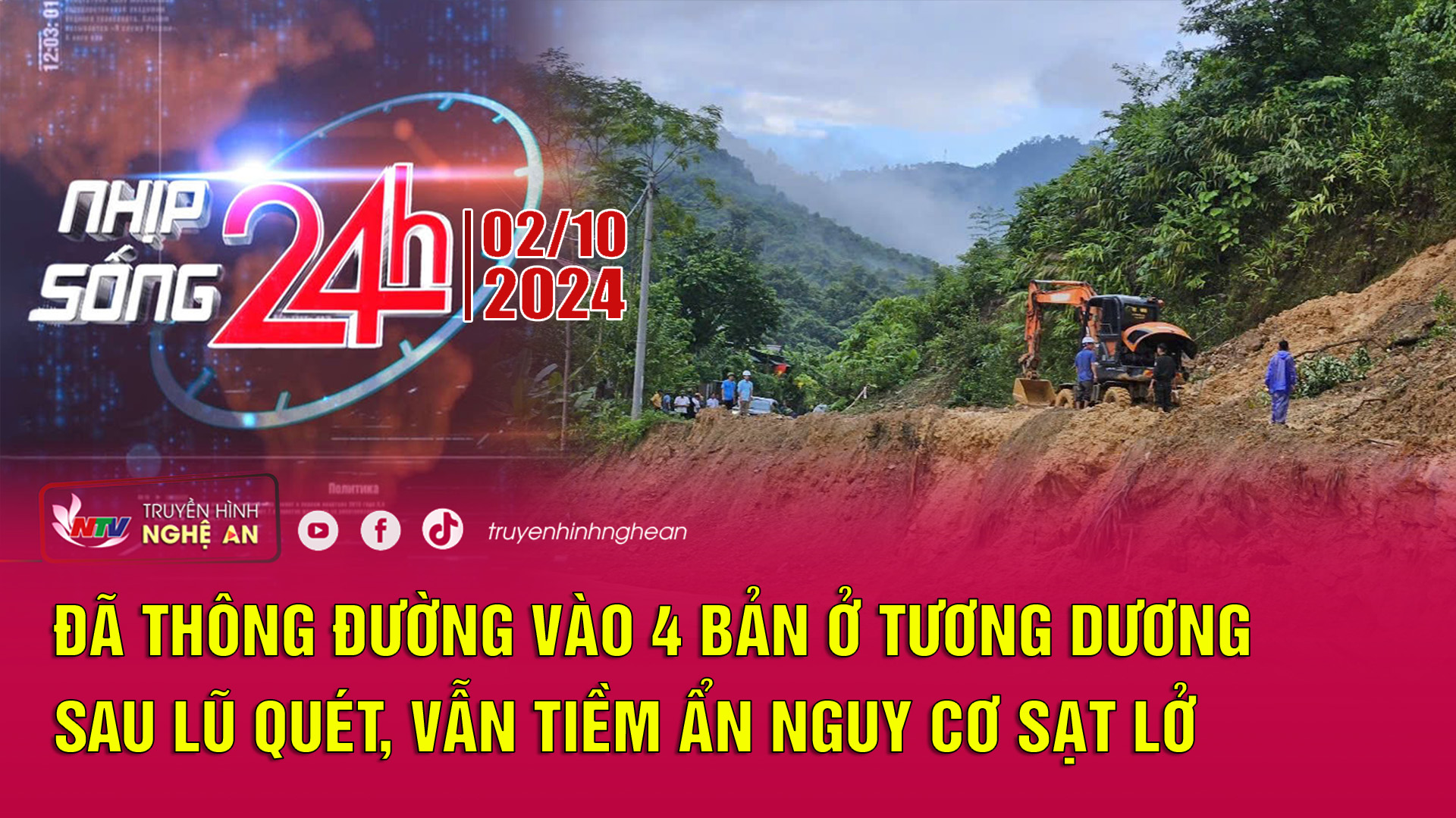 Bản tin Nhịp sống 24h - 02/10/2024