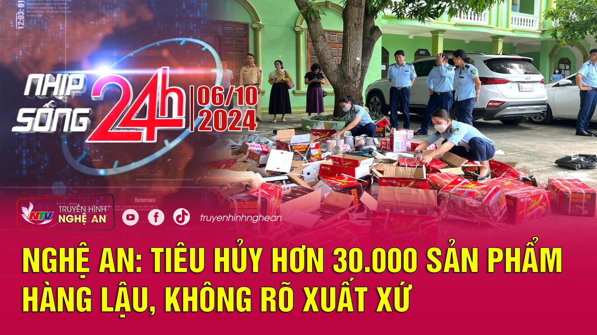 Bản tin Nhịp sống 24h - 06/10/2024: