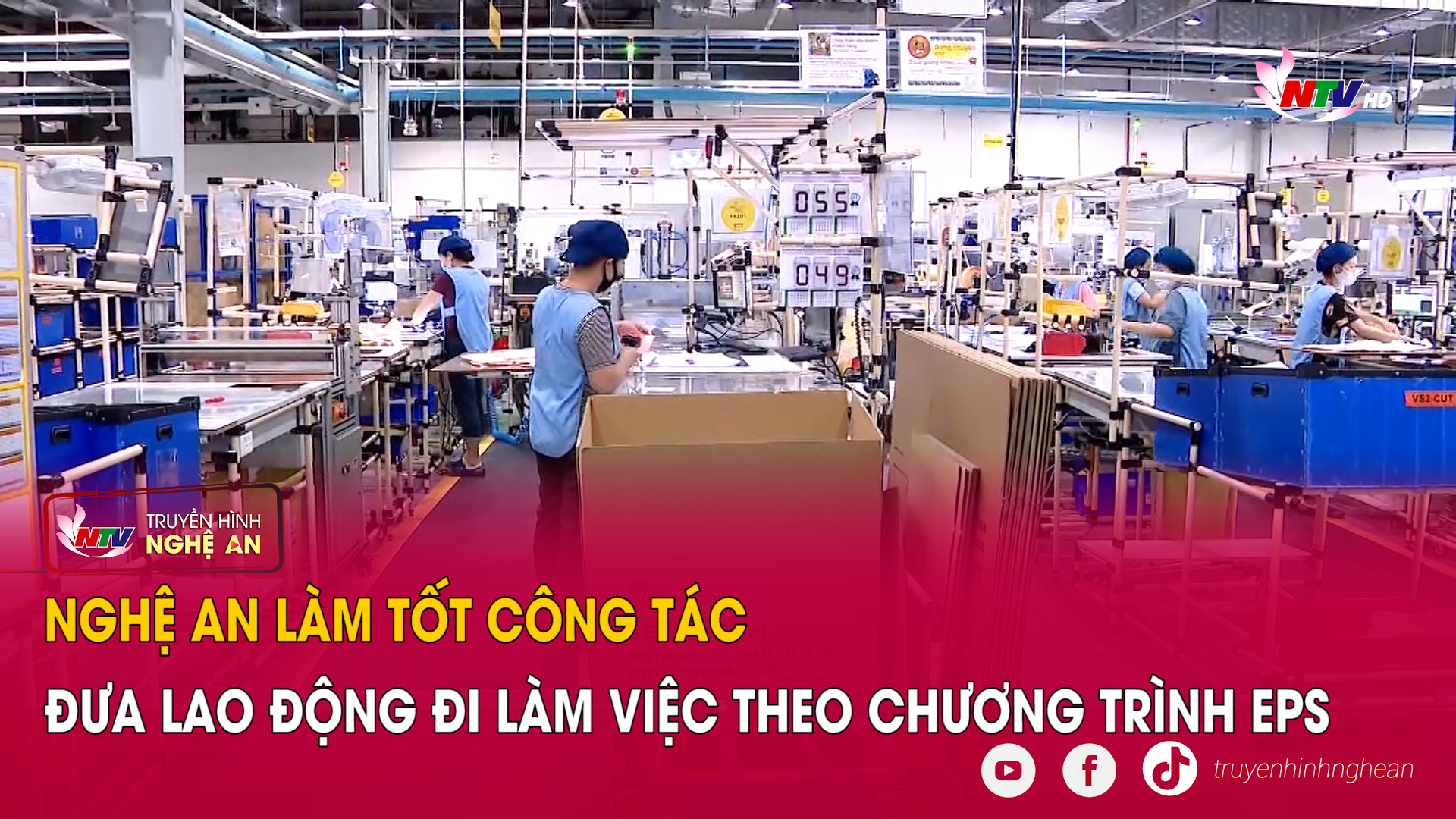 Nghệ An làm tốt công tác đưa lao động đi làm việc theo chương trình EPS