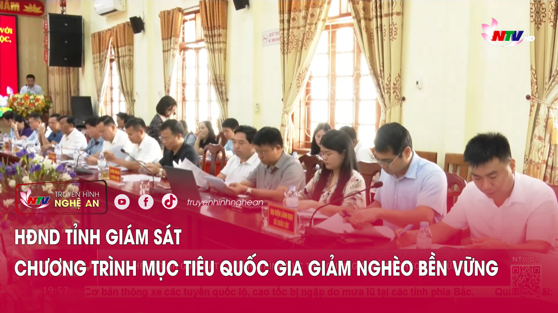 HĐND tỉnh giám sát Chương trình mục tiêu quốc gia Giảm nghèo bền vững