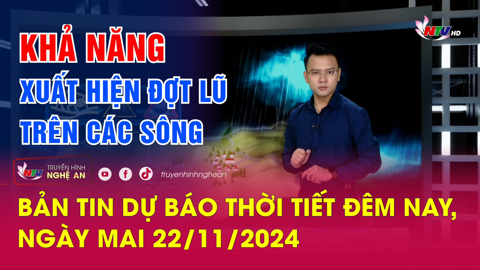 Bản tin Dự báo thời tiết đêm nay, ngày mai 22/11/2024