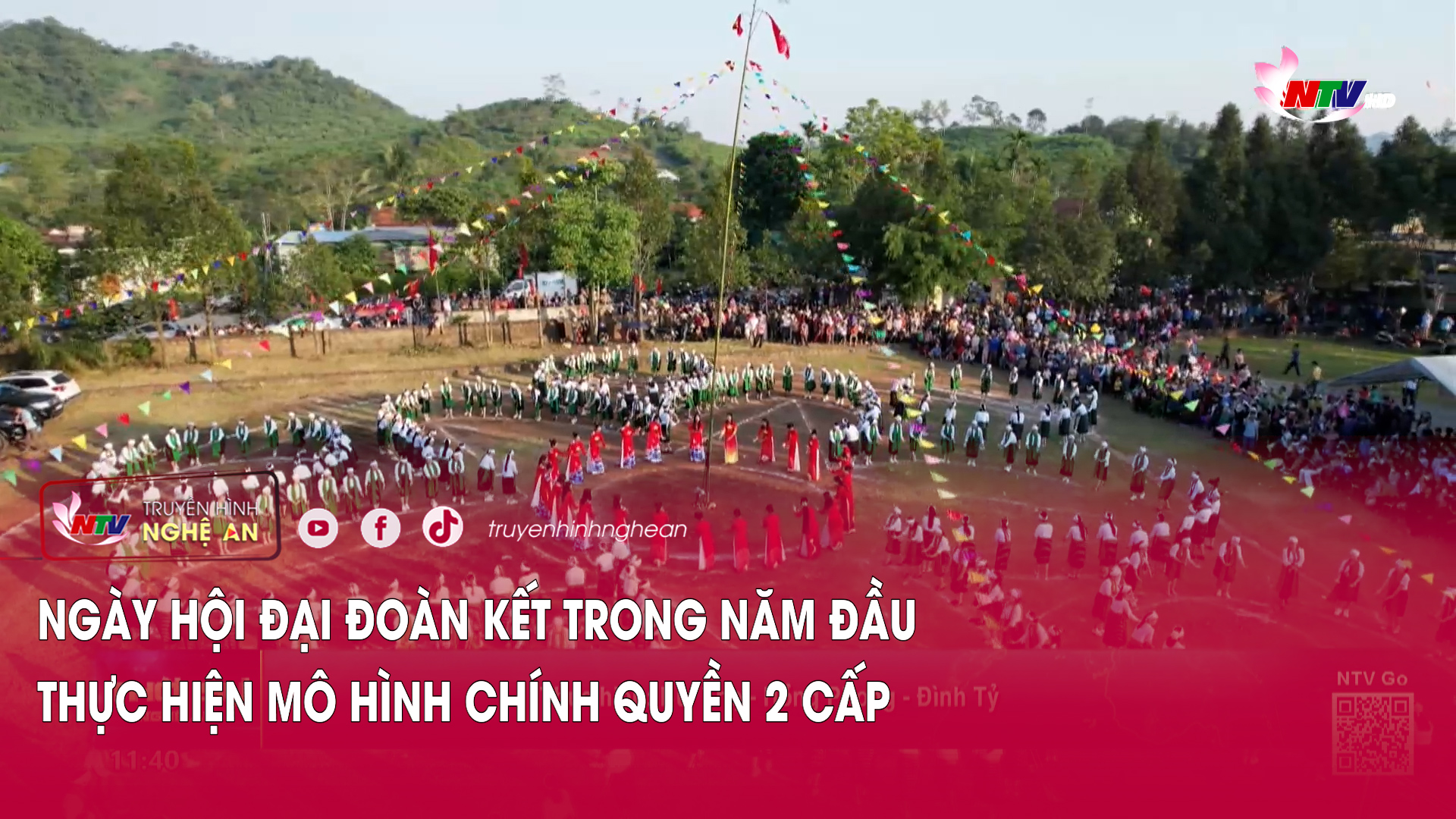 Ngày hội Đại đoàn kết trong năm đầu thực hiện mô hình chính quyền 2 cấp