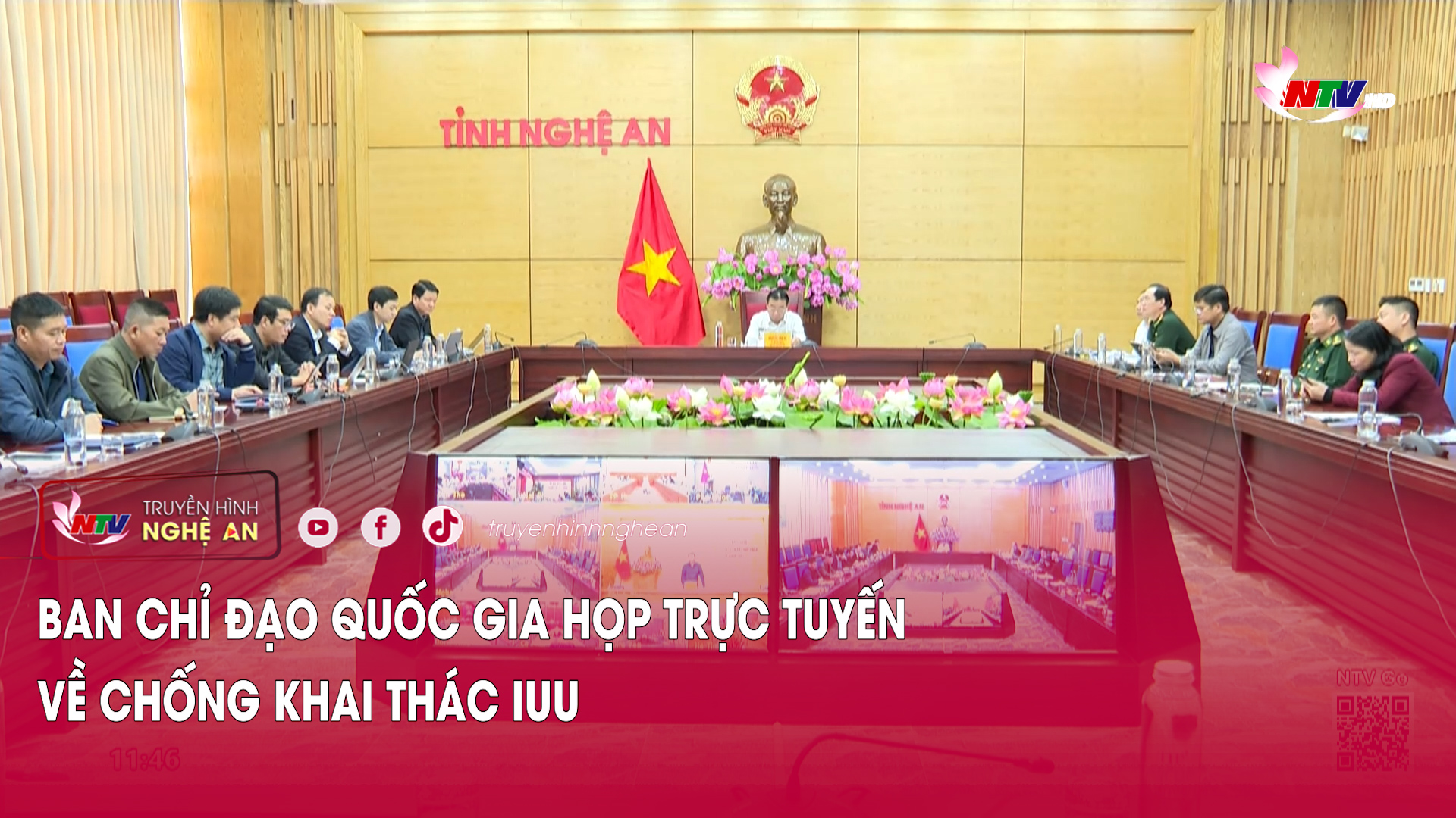 Ban Chỉ đạo Quốc gia họp trực tuyến về chống khai thác IUU