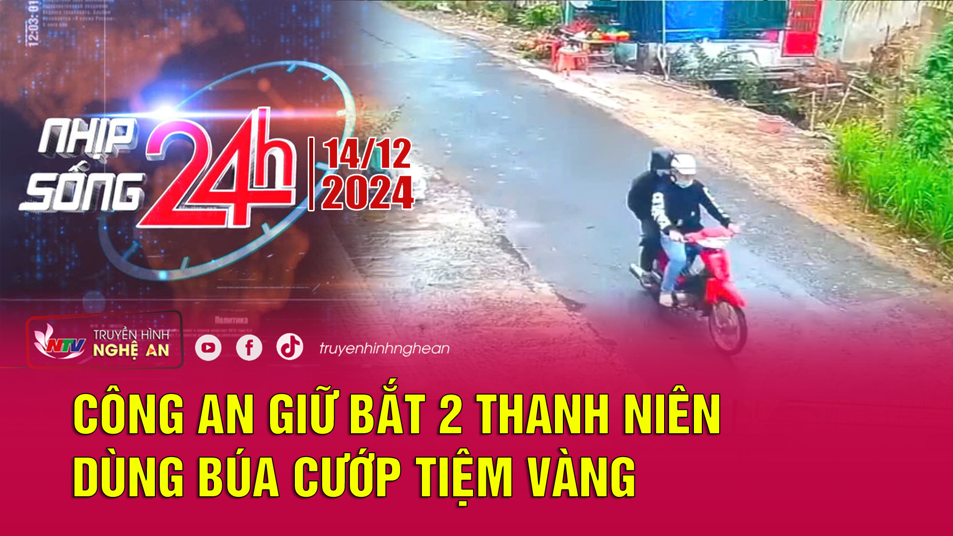 Bản tin Nhịp sống 24h - 14/12/2024