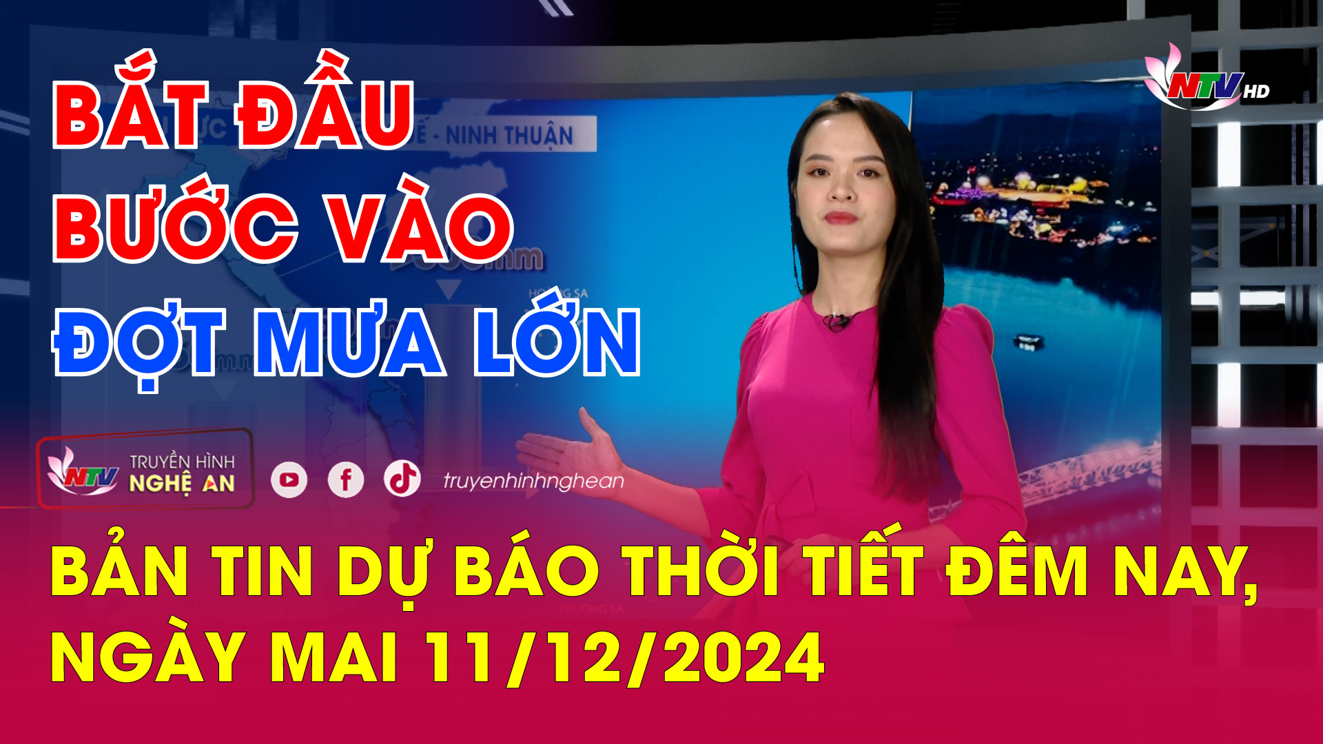 Bản tin Dự báo thời tiết đêm nay, ngày mai 11/12/2024