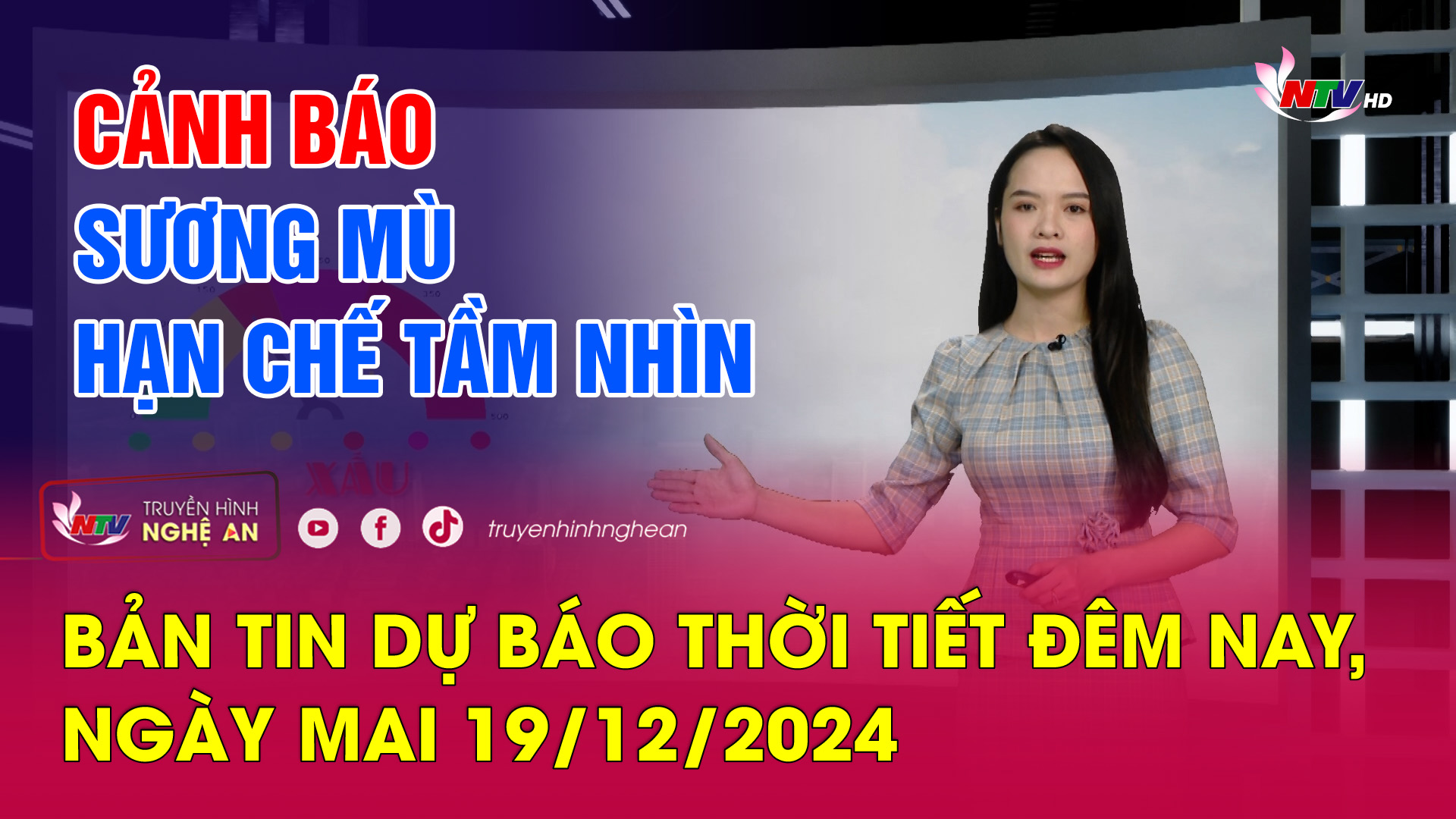 Bản tin Dự báo thời tiết đêm nay, ngày mai 19/12/2024