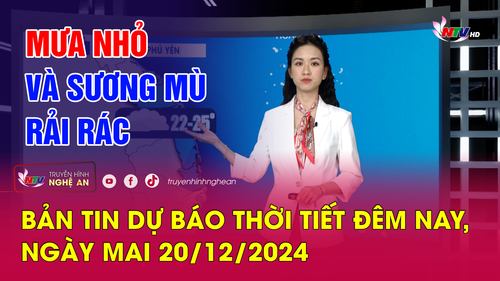 Bản tin Dự báo thời tiết đêm nay, ngày mai 20/12/2024