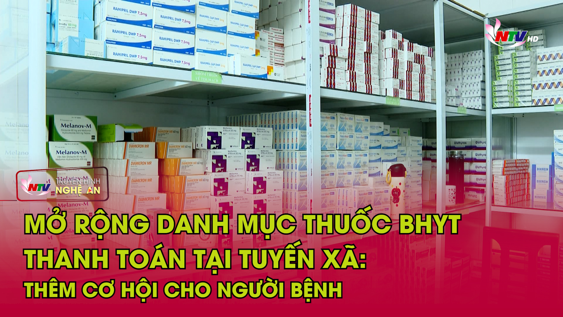 Mở rộng danh mục thuốc BHYT thanh toán tại tuyến xã: thêm cơ hội cho người bệnh