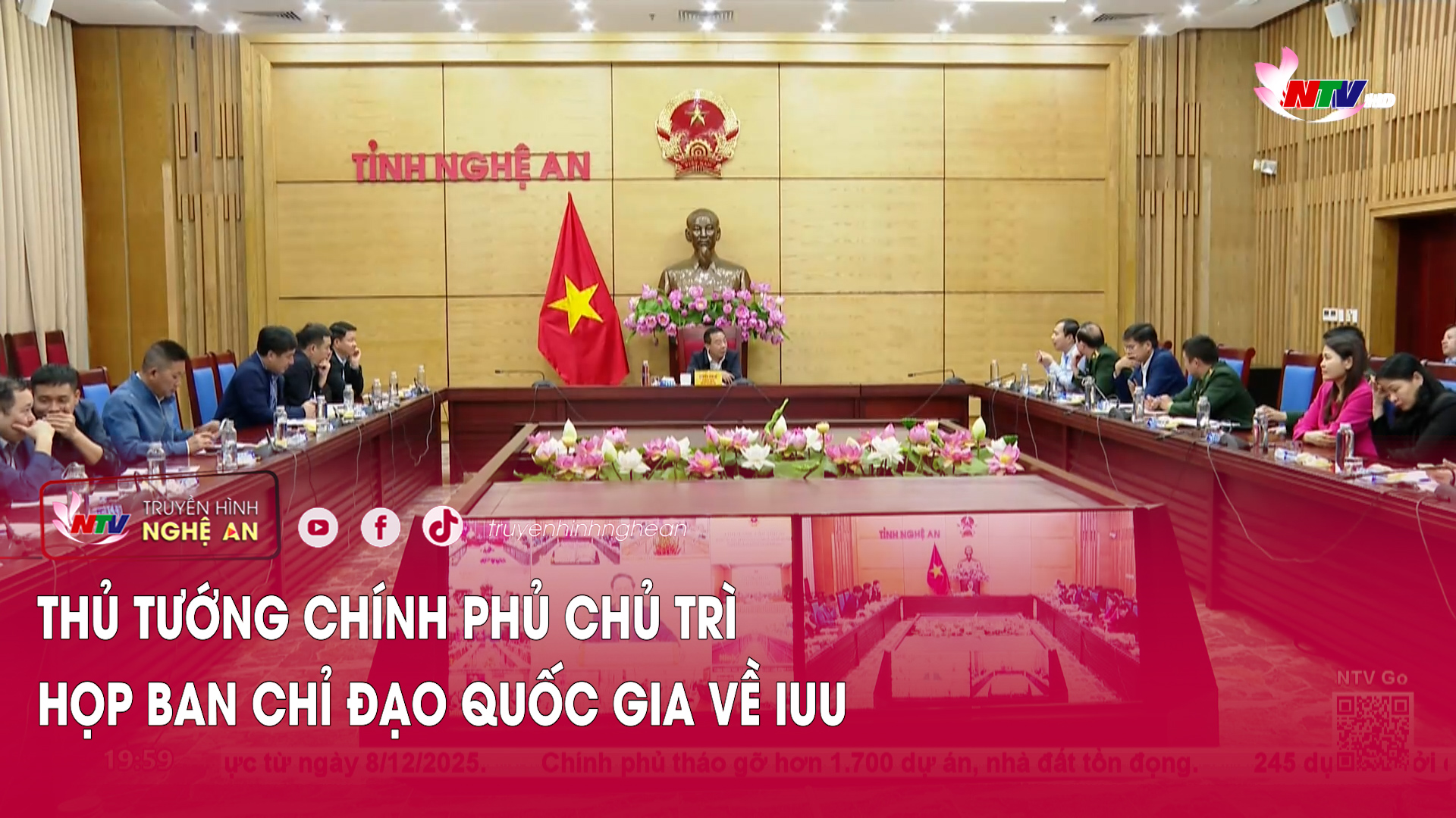 Thủ tướng Chính phủ chủ trì họp Ban chỉ đạo Quốc gia về IUU