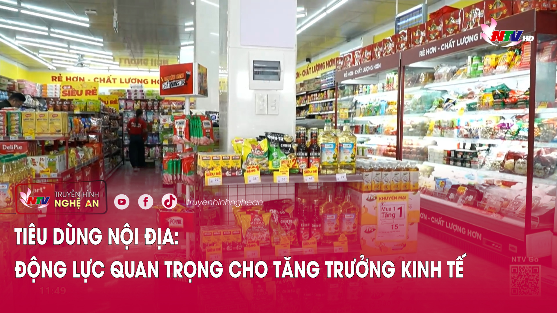 Tiêu dùng nội địa: Động lực quan trọng cho tăng trưởng kinh tế
