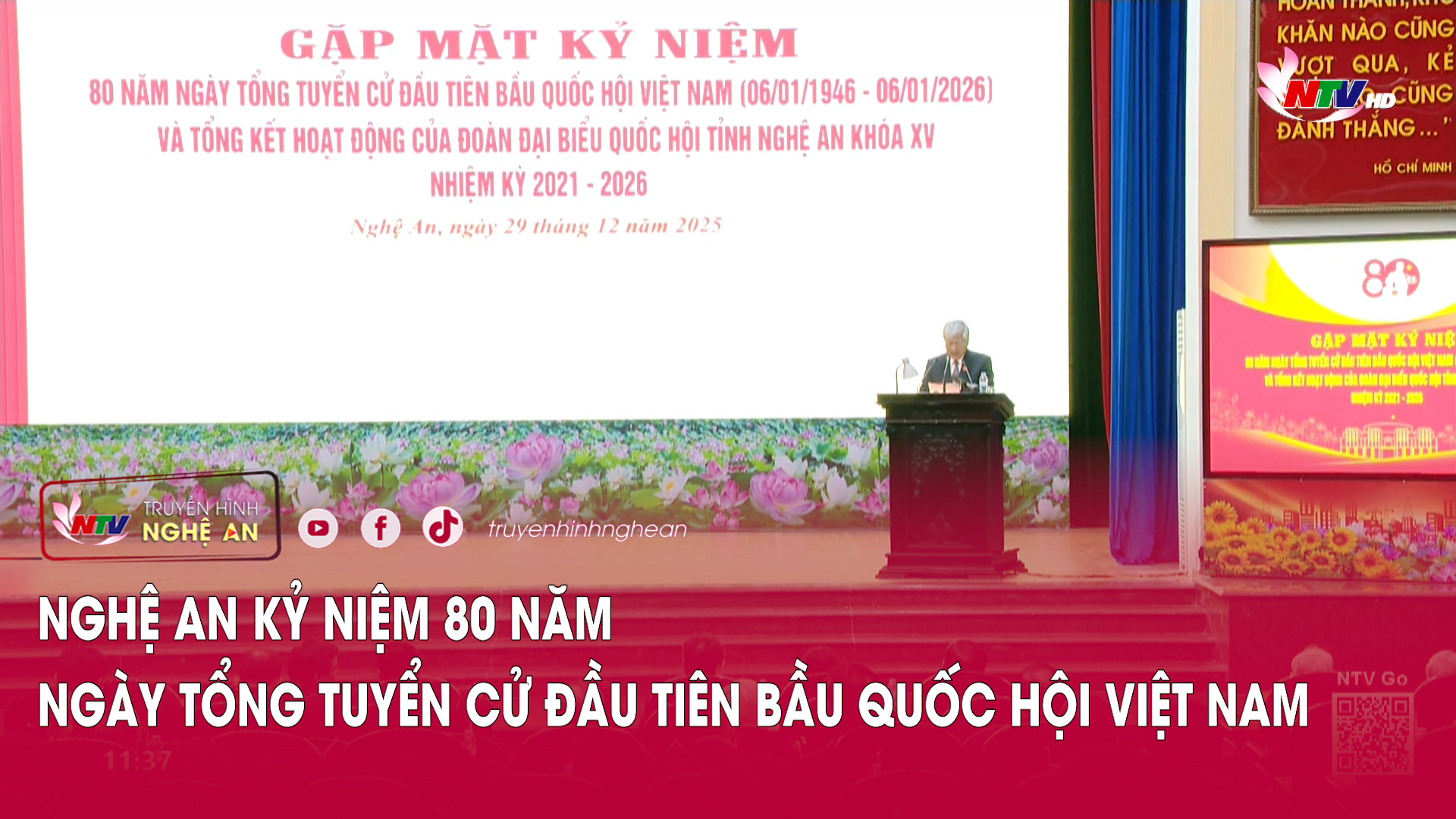 Nghệ An kỷ niệm 80 năm Ngày Tổng tuyển cử đầu tiên bầu Quốc hội Việt Nam
