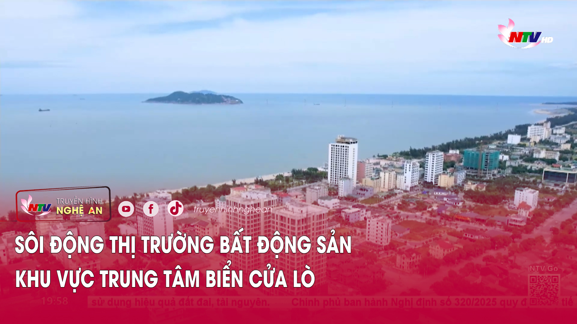 Sôi động thị trường bất động sản khu vực trung tâm biển Cửa Lò